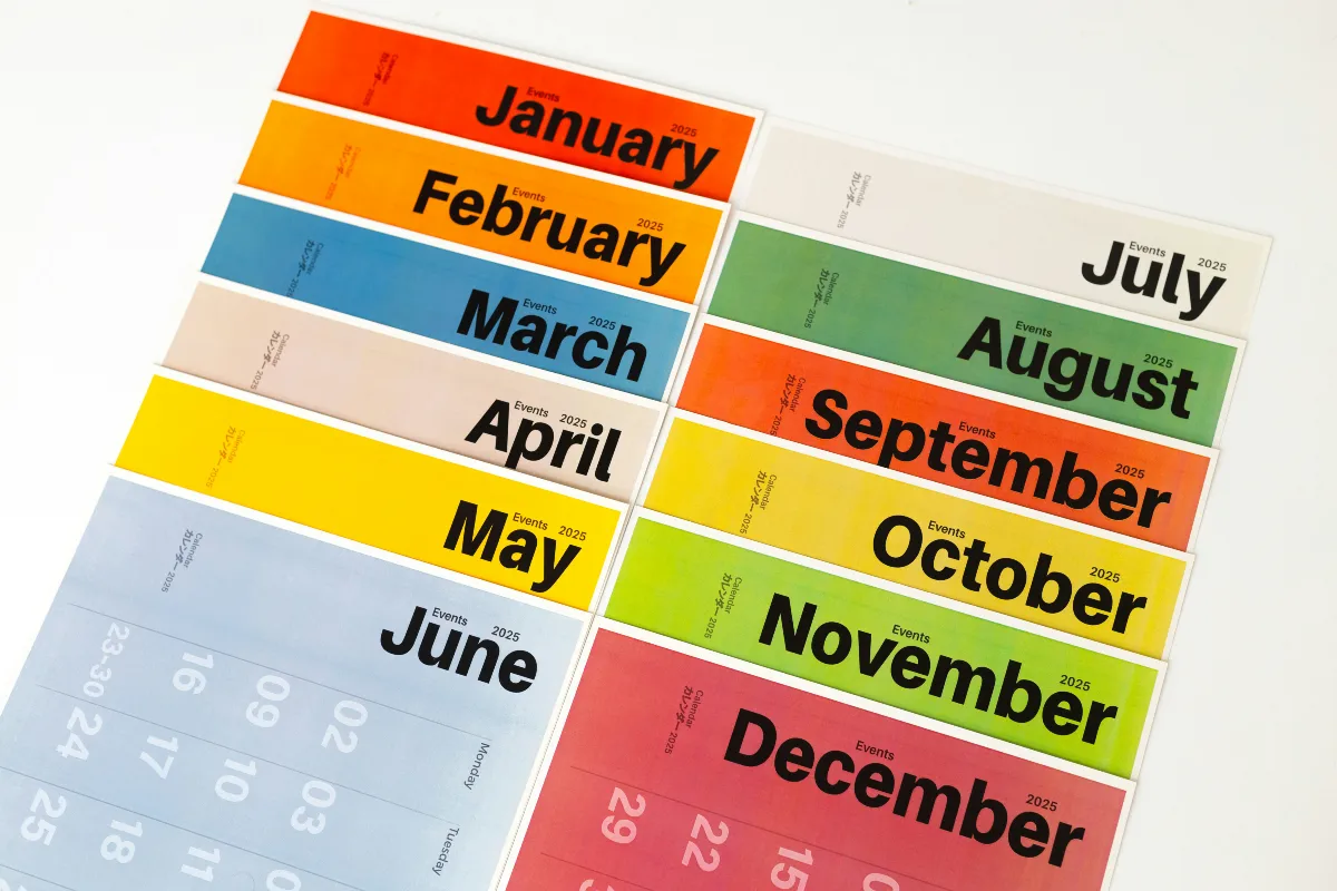 2025 calendar